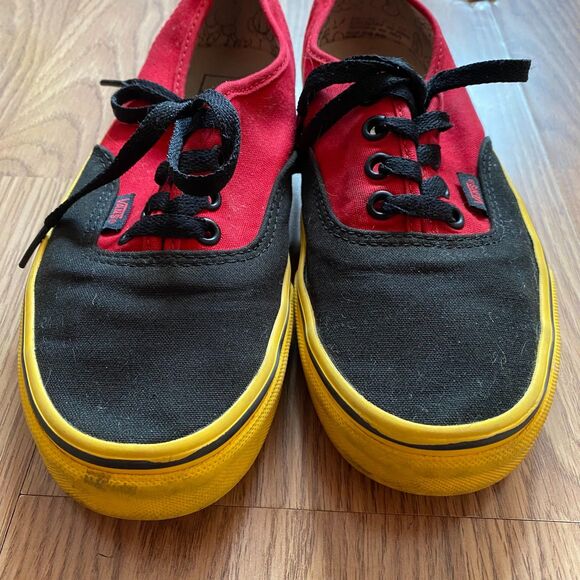 Vans Disney Mickey Mouse Skater Sneakers: Size 6M or 7.5 W - Picture 8 of 12